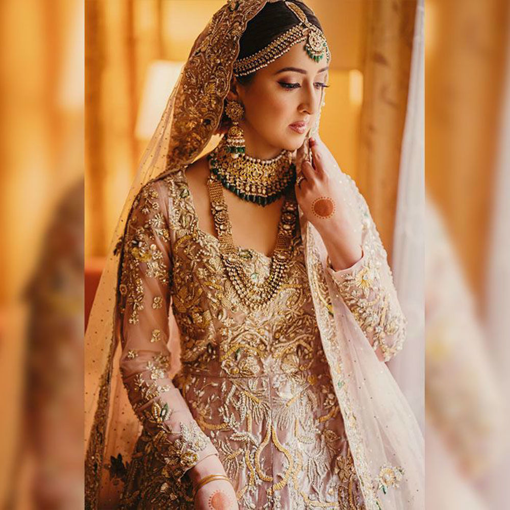 Picture of Saba Raja opted for this traditionally crafted bridal