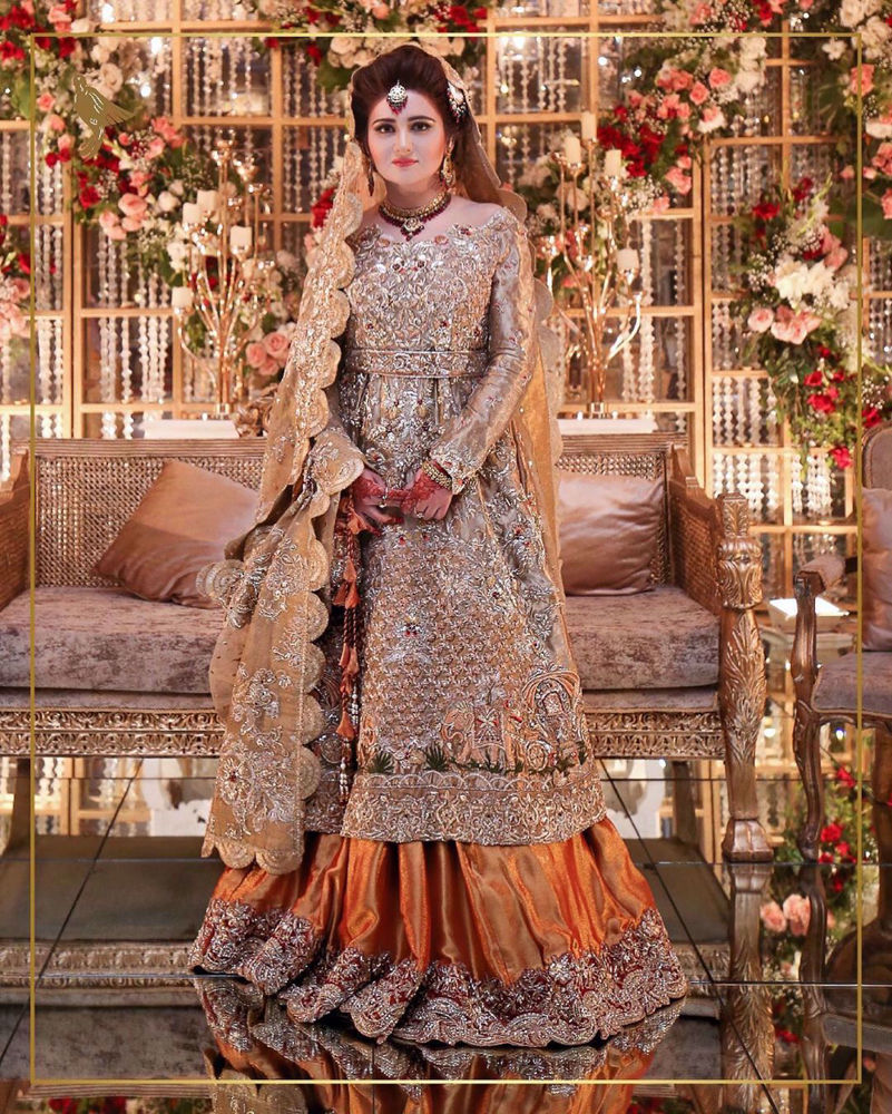 Picture of Embellished radiance and elegance personified by our endearing bride Shanzay
