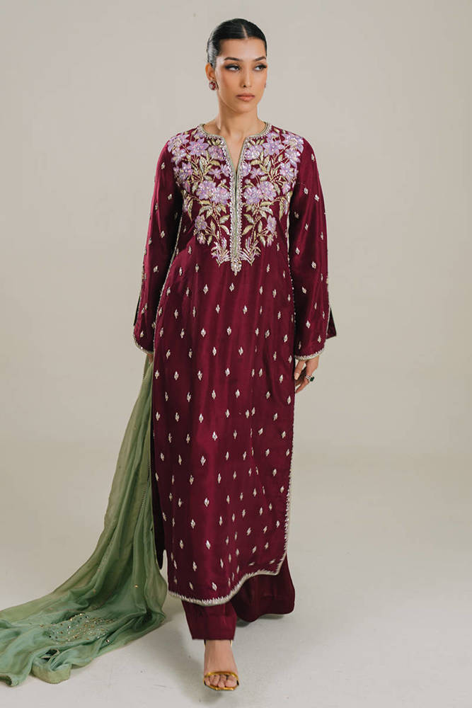 Picture of Plum Sapphire in Silk