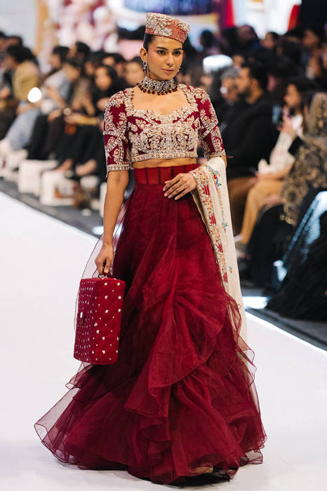 Picture of Red Ruffle Skirt