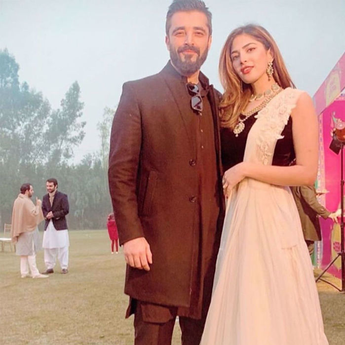 Picture of Naimal Khan makes a statement in a classic Zainab Salman lehnga choli 😍