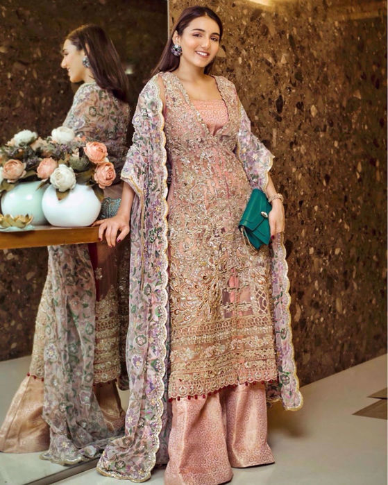 Picture of Intricately handworked and created Bridal ensembles by Zainab Salman are made to make your special day magical & grand!