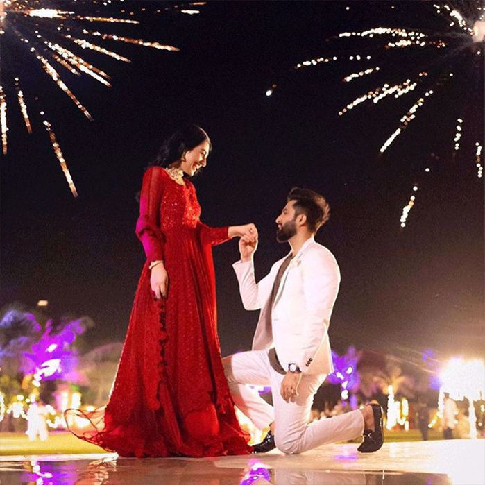 Picture of Blown away by how gorgeous @sarahkhanofficial looks in our Laal Gulaab from our Intimate Bridal Collection Umeed