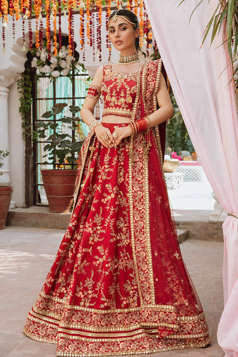 Off white silk lehenga choli for wedding wear - G3-WLC11973 | G3fashion.com