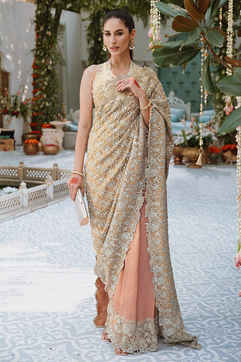 ZAINAB SALMAN. Shanza Bridal Saree