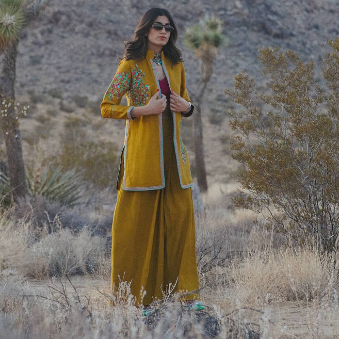 Picture of Kiran Kaur In Our Zinnia Outfit