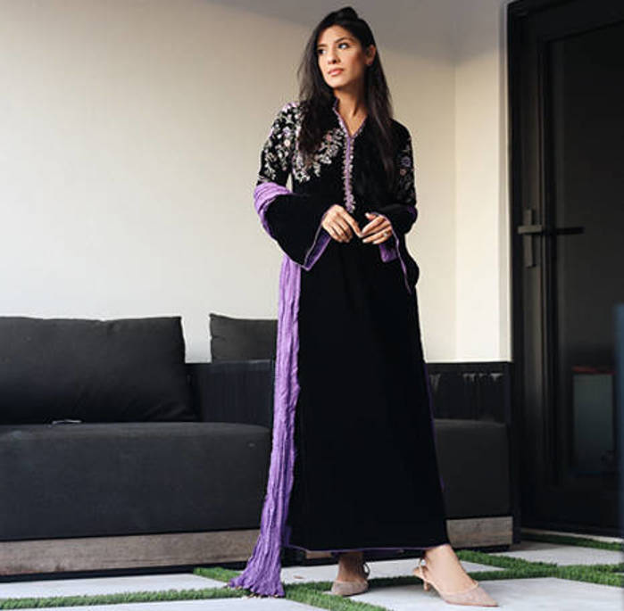 Picture of Misha Husain in our Starry Night outfit