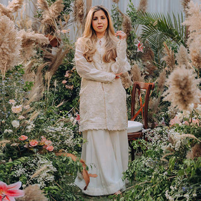 Picture of Fatima Khan in Caramel outfit