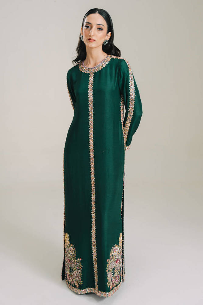 Picture of Lila in Silk (Green)